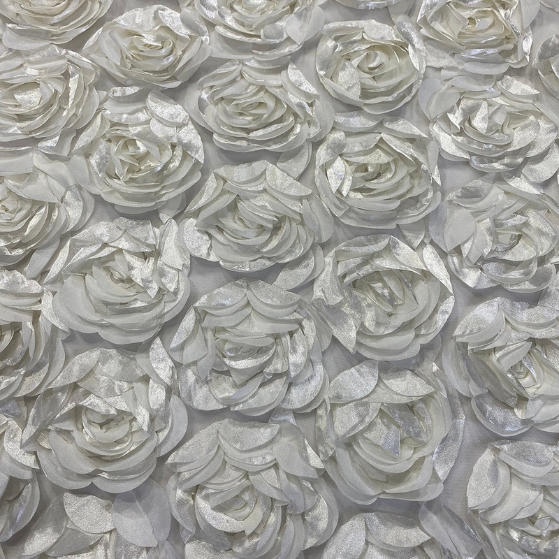 Peony Bouquet Wholesale Fabric in Ivory