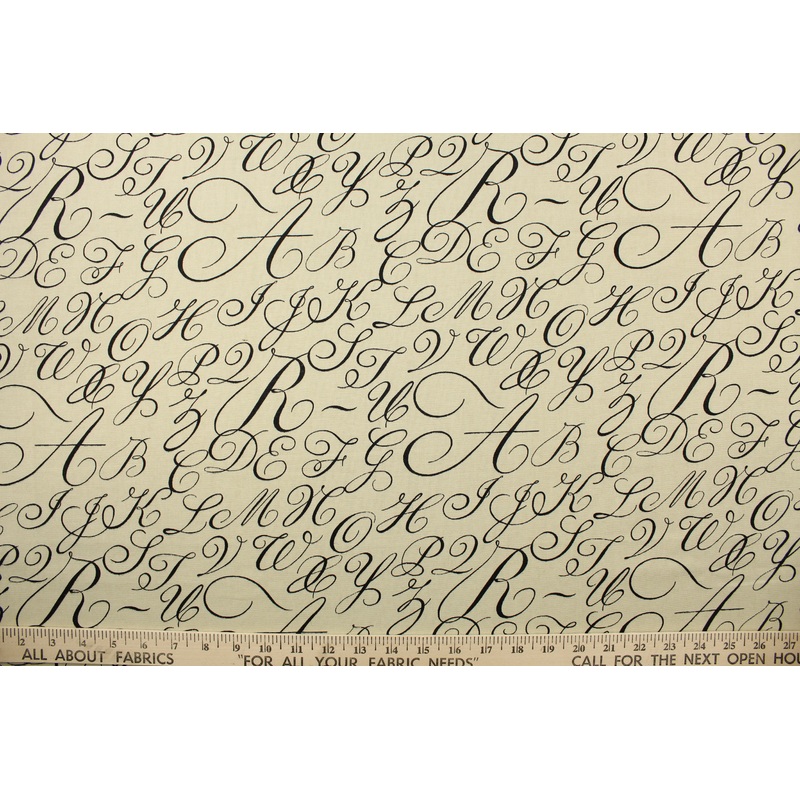 Waverly Cursive Caps in Putty