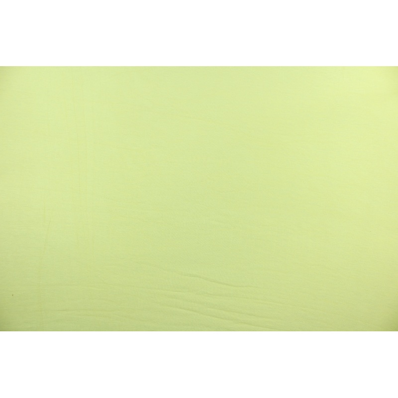 Cotton Lycra Jersey Knit Fabric in Lemon Yellow