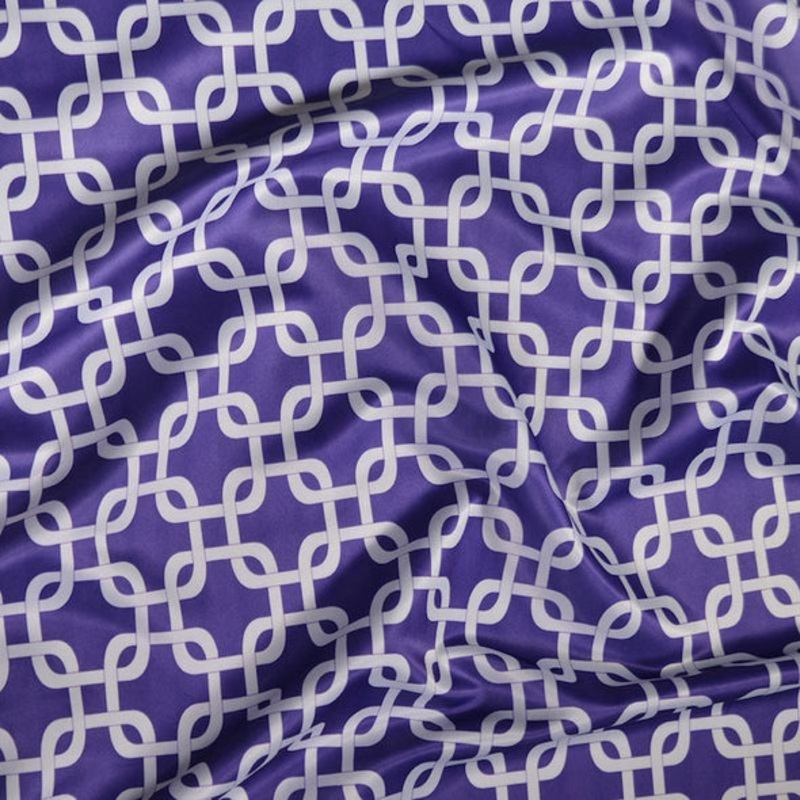 Lynx Print (Lamour) Wholesale Fabric in Purple