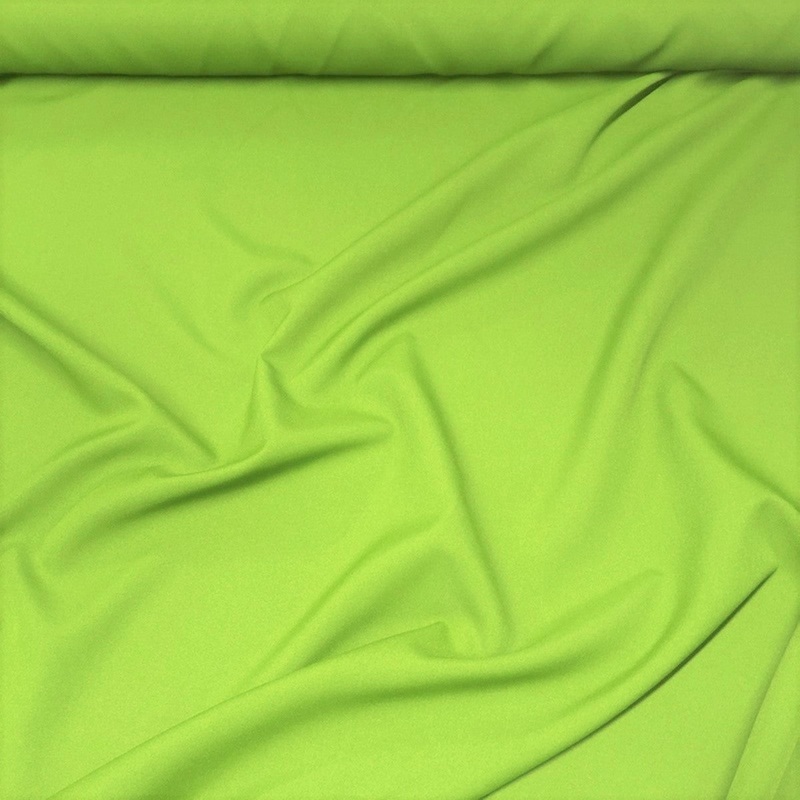 Scuba (Wrinkle-Free) Wholesale Fabric in Lime 1725
