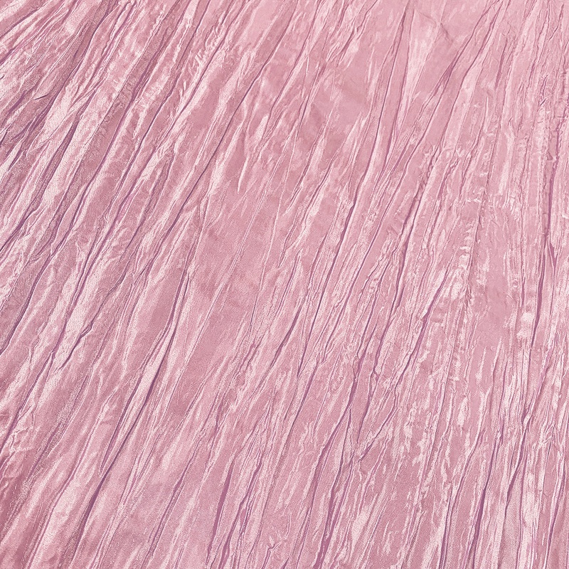 Accordion Taffeta Wholesale Fabric in Pink