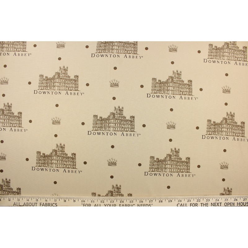 Andover Fabrics Downton Abbey in Toasted Caramel 7317-N1