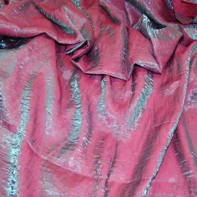 Crush Shimmer (Galaxy) Wholesale Fabric in Steel Turquoise 19