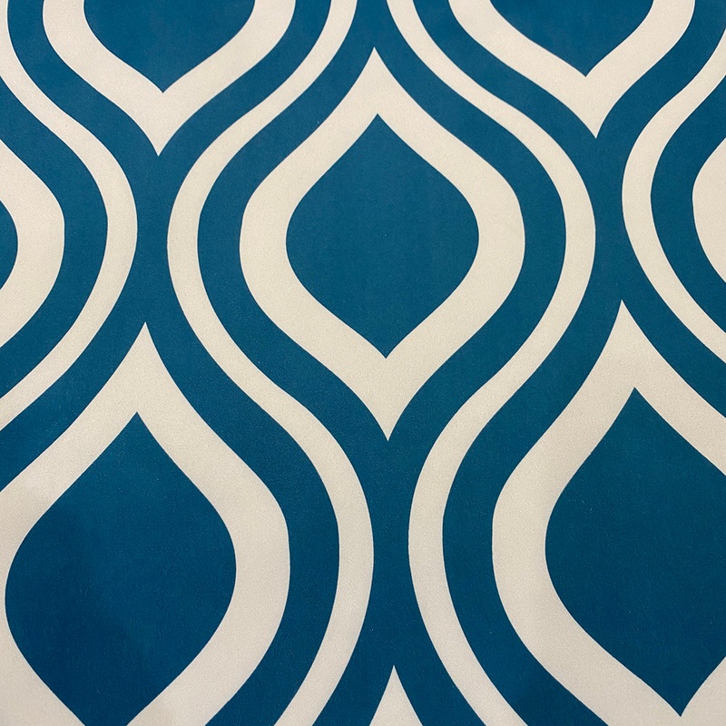 Groovy Print (Lamour) Wholesale Fabric in Teal
