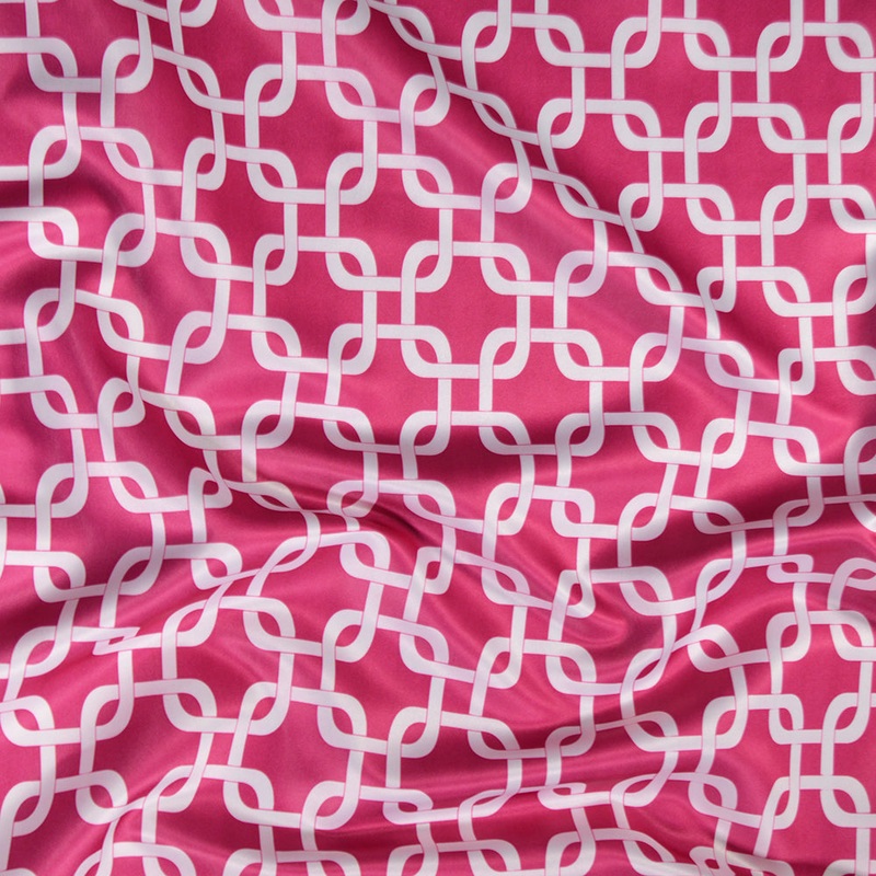 Lynx Print (Lamour) Wholesale Fabric in Fuchsia