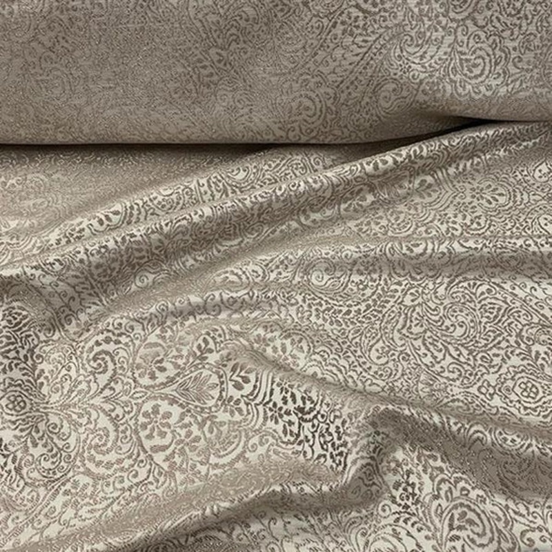 Miramar Jacquard Wholesale Fabric in Taupe