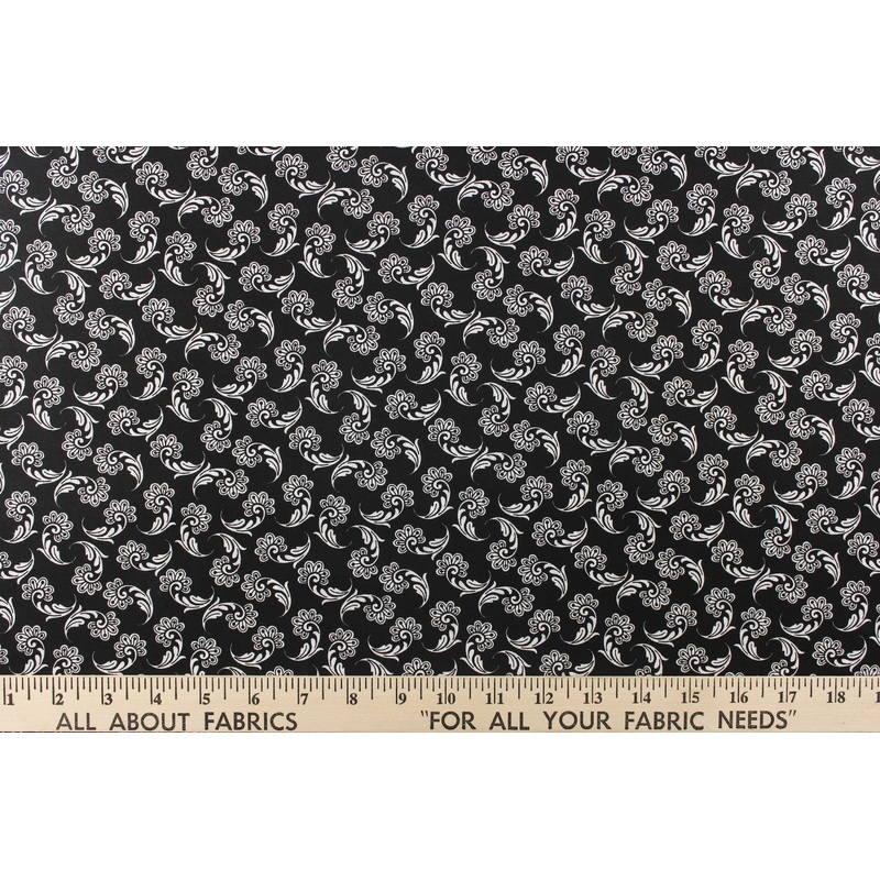 Choice Fabrics Quilting Classic Collection in Black 49104-A01