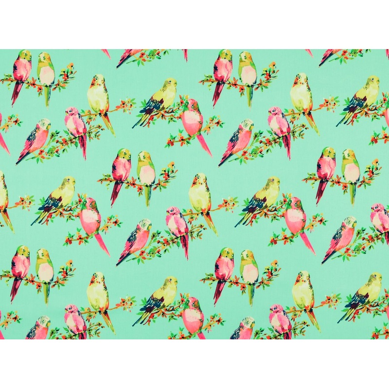 Covington Tweety Fabric in Eggshell Blue