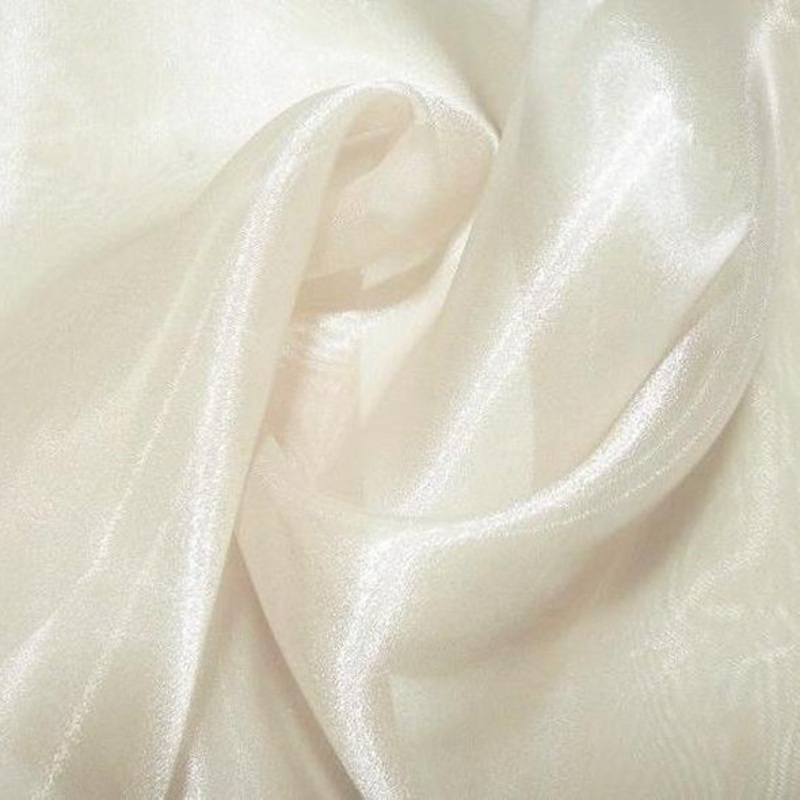 Crystal Organza Wholesale Fabric in Ivory 605
