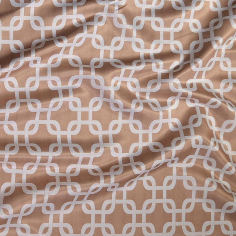 Lynx Print (Lamour) Wholesale Fabric in Taupe