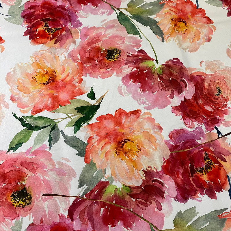 Spring Blossom (Poly Print) Wholesale Fabric