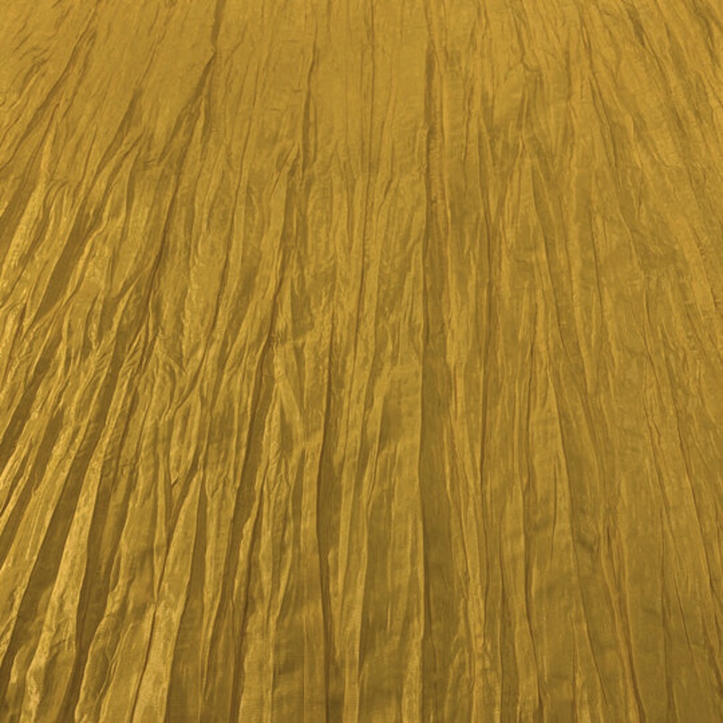 Accordion Taffeta Drapery Panel in Dijon 160