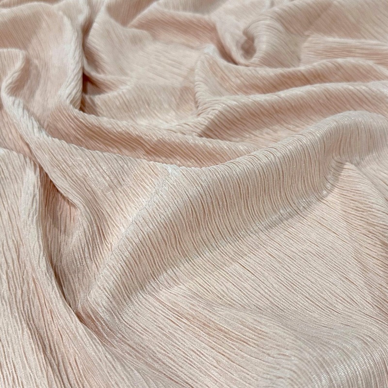Bella Crepe Drapery Panel in Blush