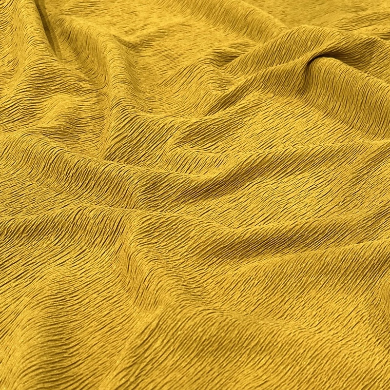 Bella Crepe Drapery Panel in Gold