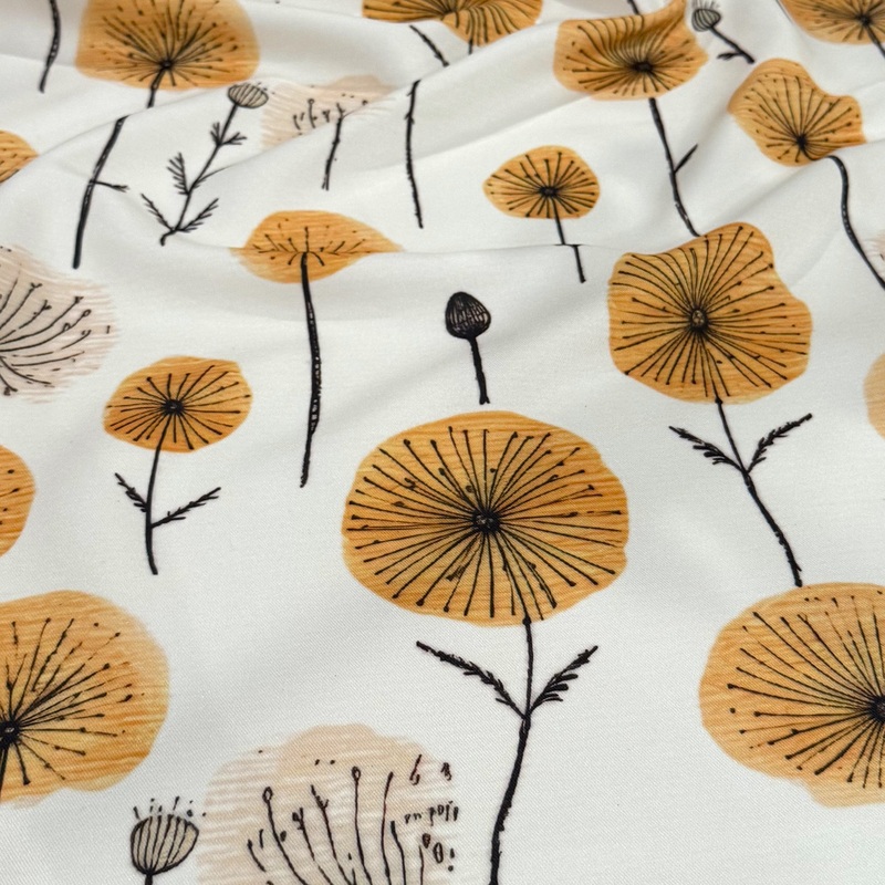 Dandelion (Poly Print) Drapery Panel