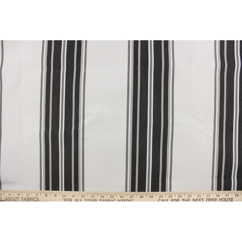 High-End Durable Outdoor in Ash Gray Stripes  -