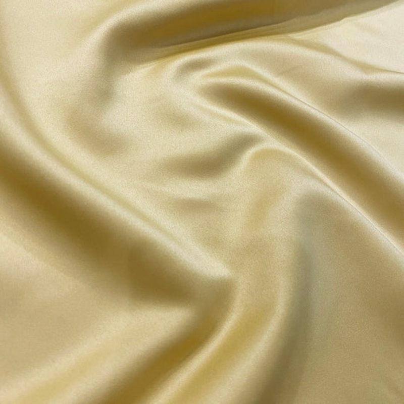 Lamour (Dull) Satin Drapery Panel in Gold 1325