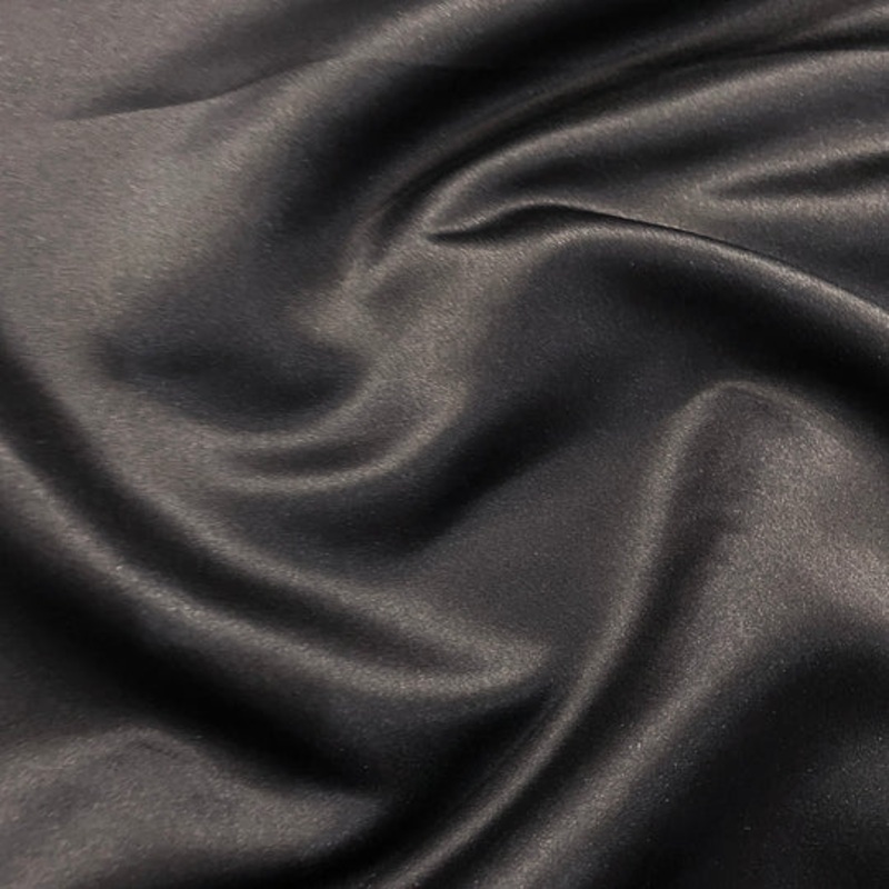 Lamour (Dull) Satin Drapery Panel in Gray 1665