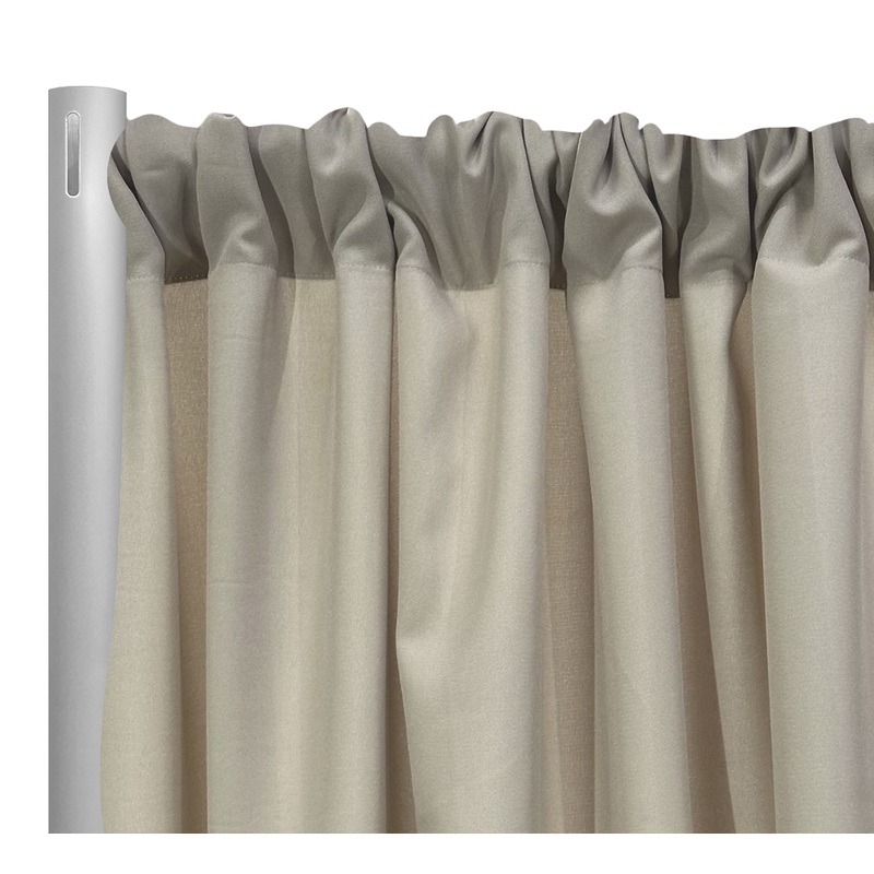 Premium Poly (Poplin) Drapery Panel in Banana 1181