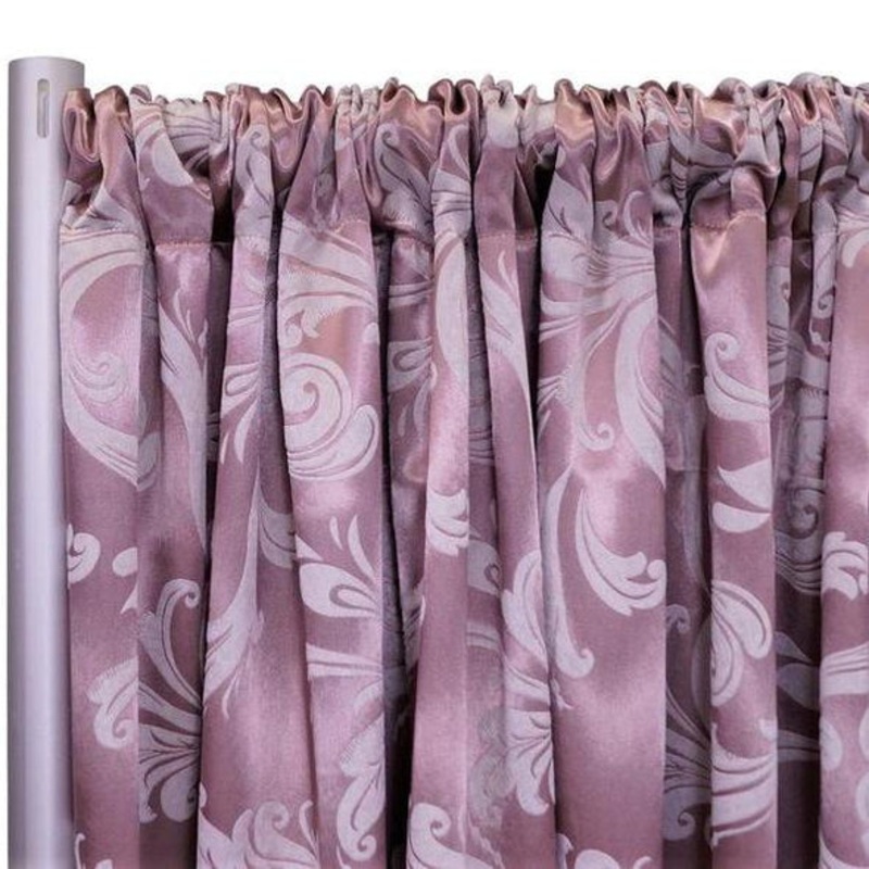 Regal Jacquard (Reversible) Drapery Panels (110" Wide) / 6 Colors