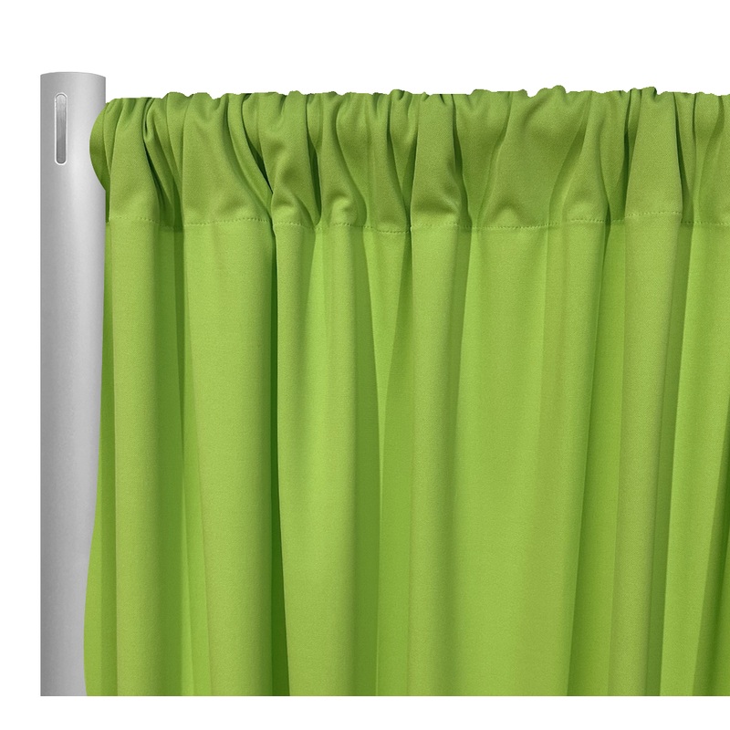 Scuba (Wrinkle-Free) Drapery Panel in Lime 1725
