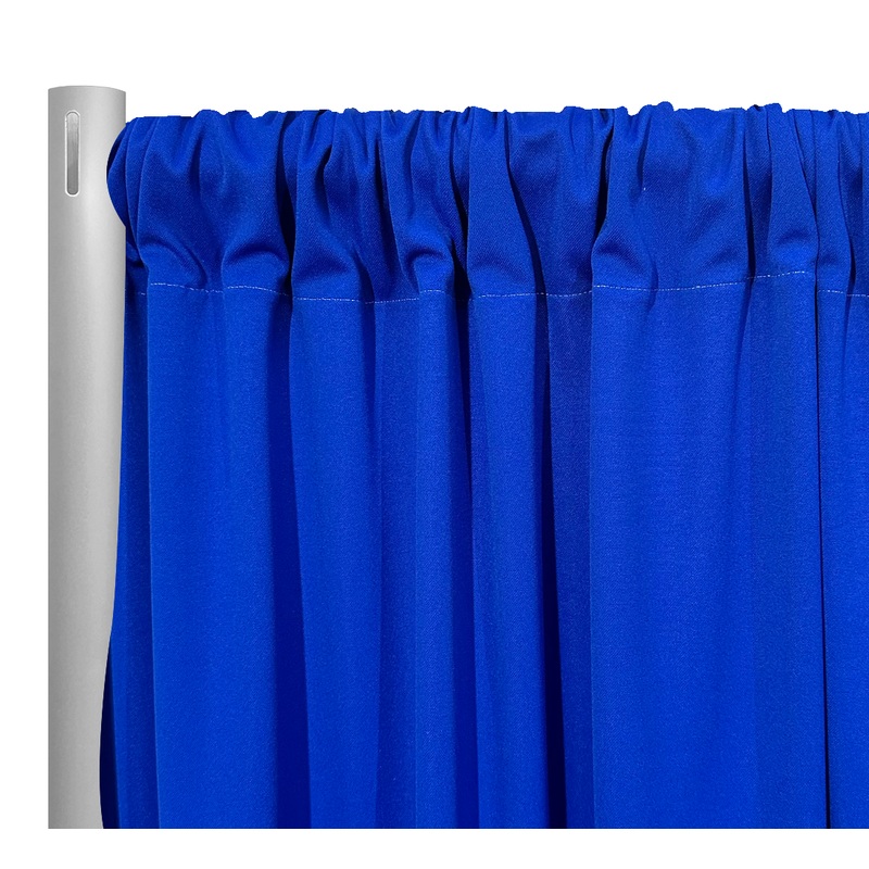 Scuba (Wrinkle-Free) Drapery Panel in Royal