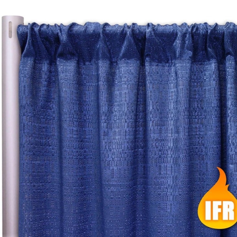 Banjo (Fire Retardant) Drape Panels (48" Wide) / 8 Colors