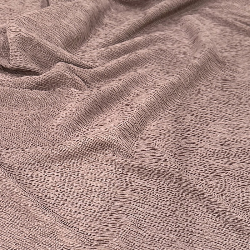 Bella Crepe Drapery Panel in Mauve