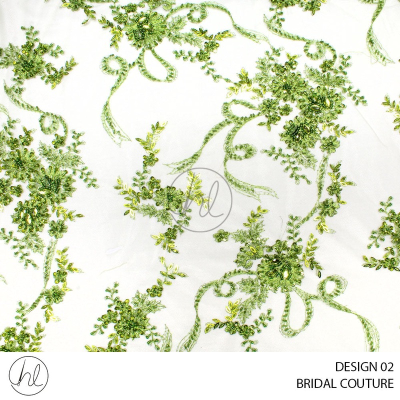 BRIDAL COUTURE PER M DESIGN 02 GREEN COLLECTION 10
