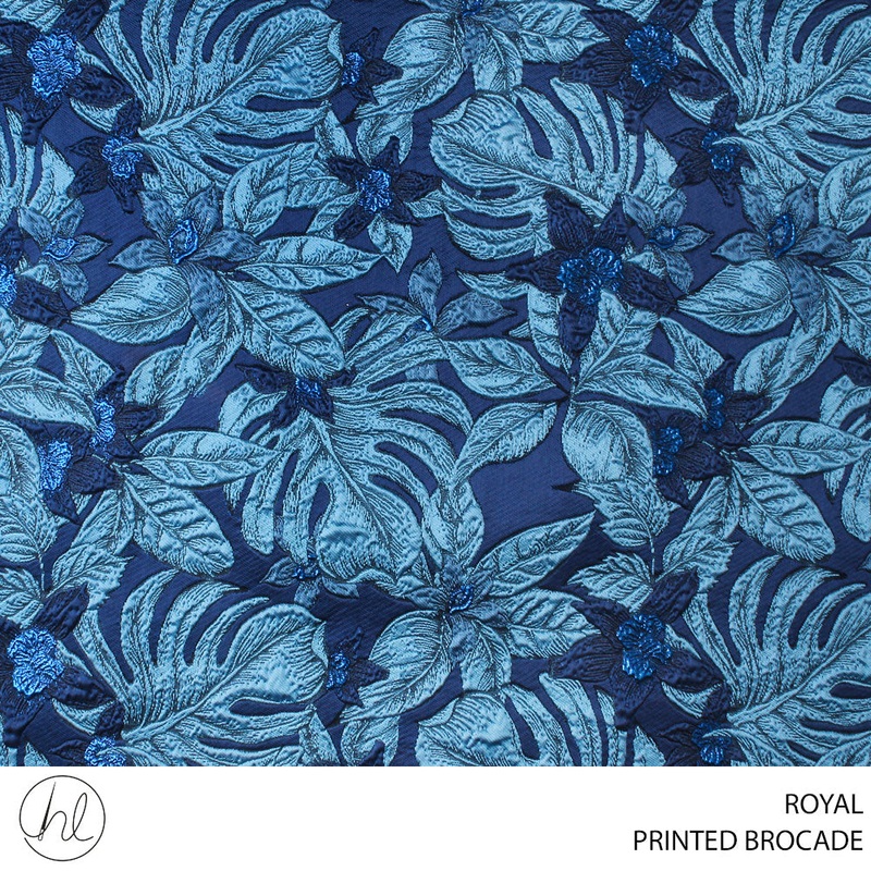 BROCADE PRINTED 150CM ROYAL ROLL ROLL 001