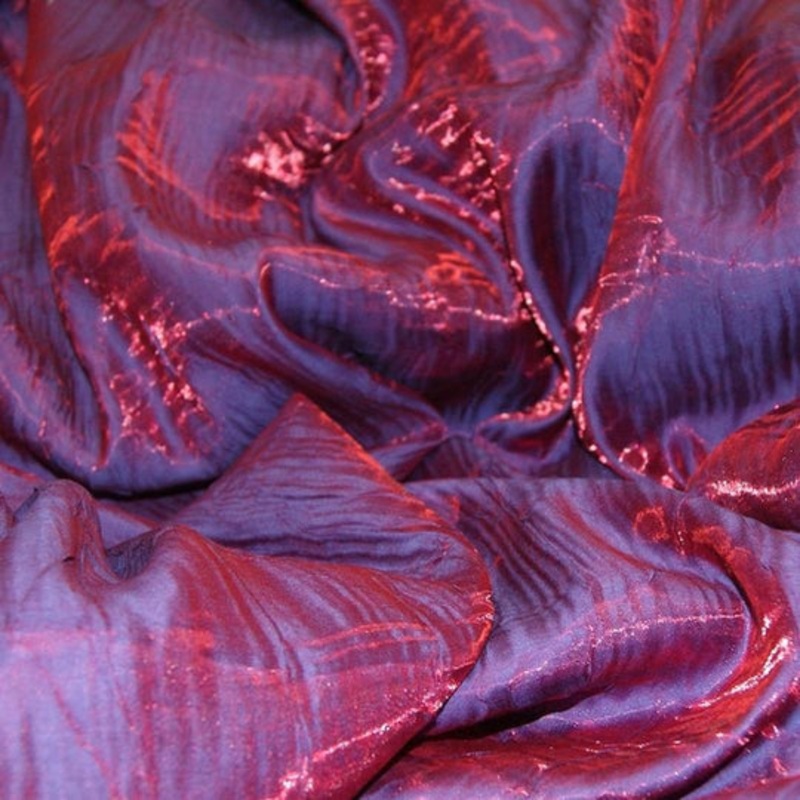 Crush Shimmer (Galaxy) Drapery Panel in Violet 21