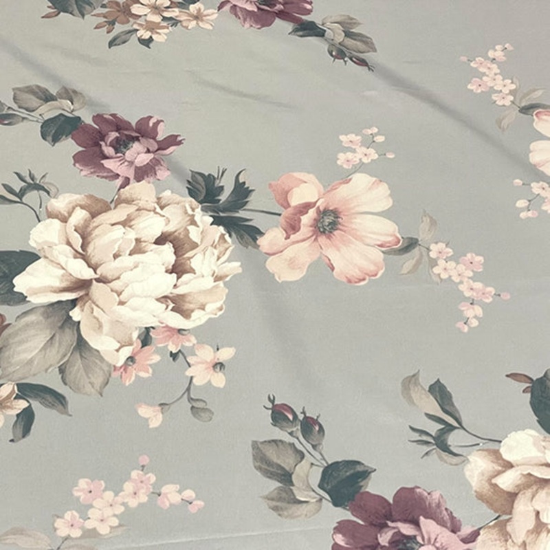 Dusk Bloom (Poly Print) Drapery Panel
