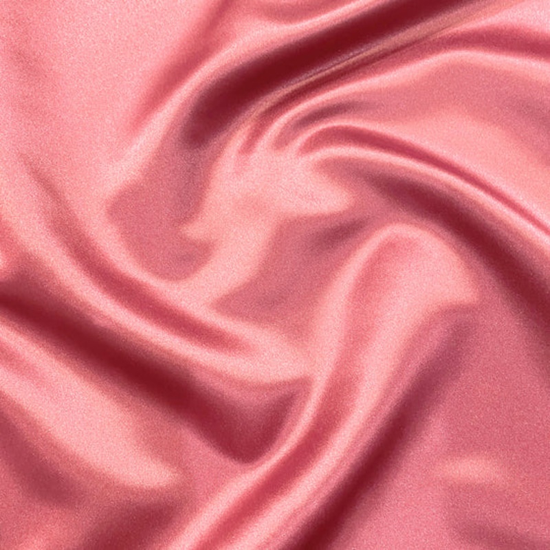Lamour (Dull) Satin Drapery Panel in Bubble Gum 1688