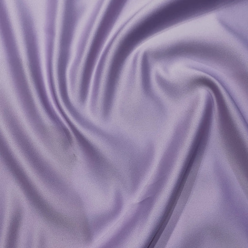 Lamour (Dull) Satin Drapery Panel in Lilac 1172