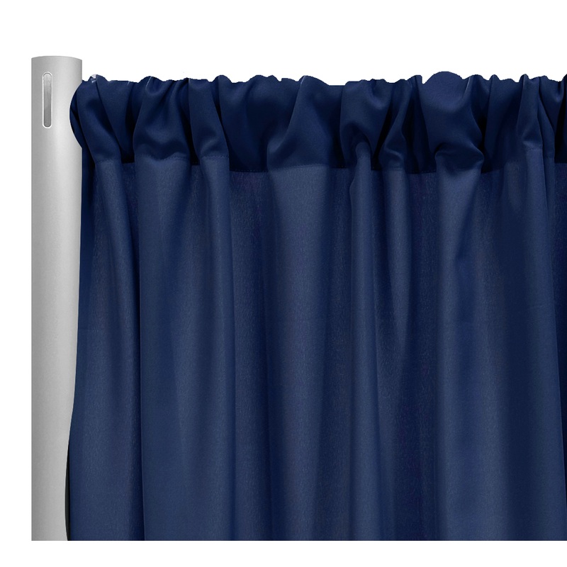 Premium Poly (Poplin) Drapery Panel in Wedgewood 1910