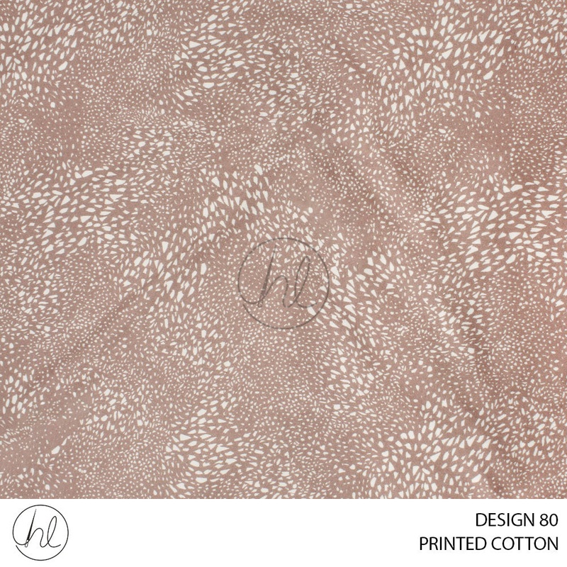 PRINTED COTTON LEON 51 MULTI 150CM PER M