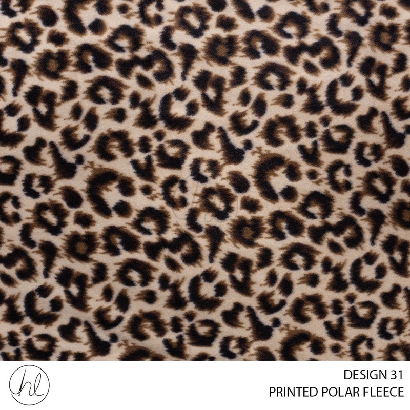 PRINTED POLAR FLEECE 781 BEIGE 150CM PER M