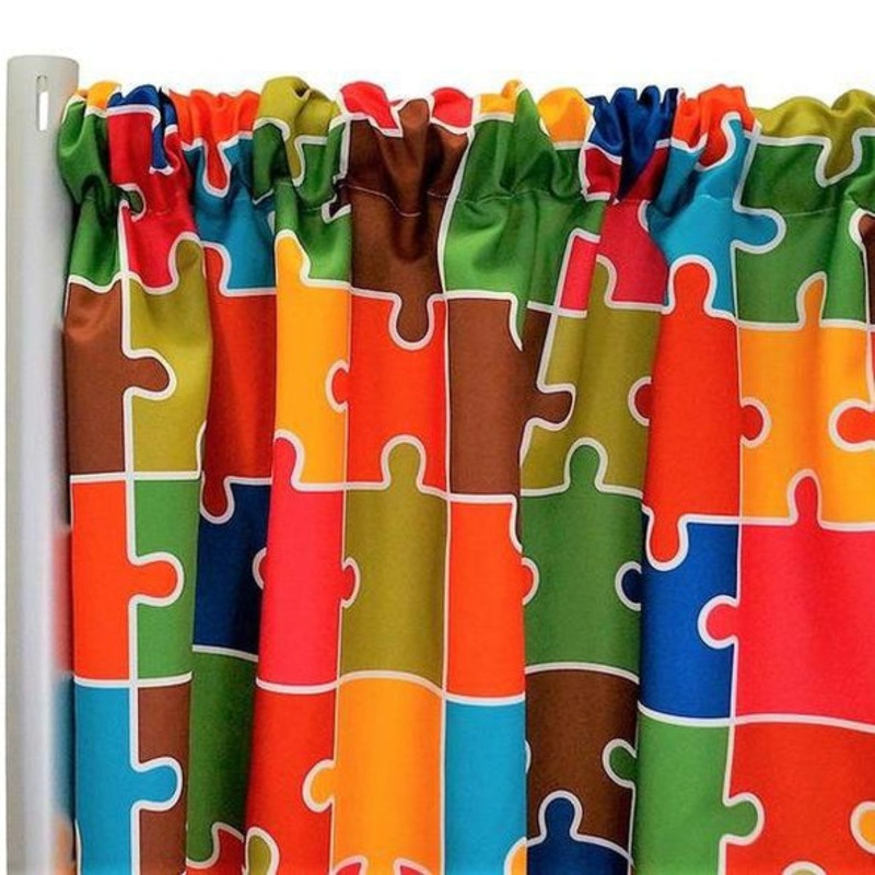 Puzzle (Poly Print) Drapery Panel