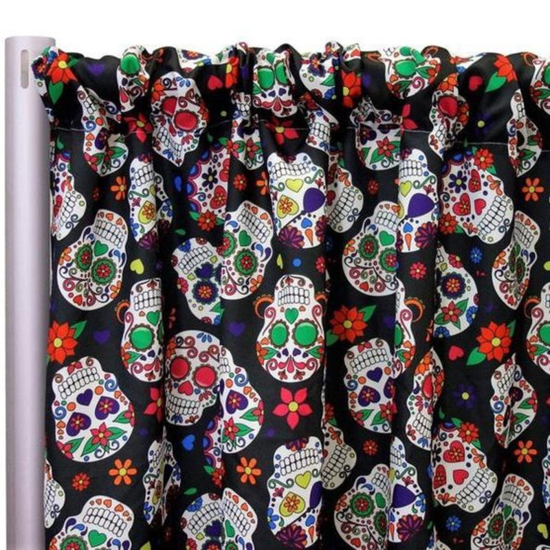 Skull Candy (Poly Print) Drapery Panel