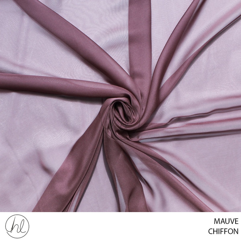 CHIFFON 51 MAUVE 150CM PER M