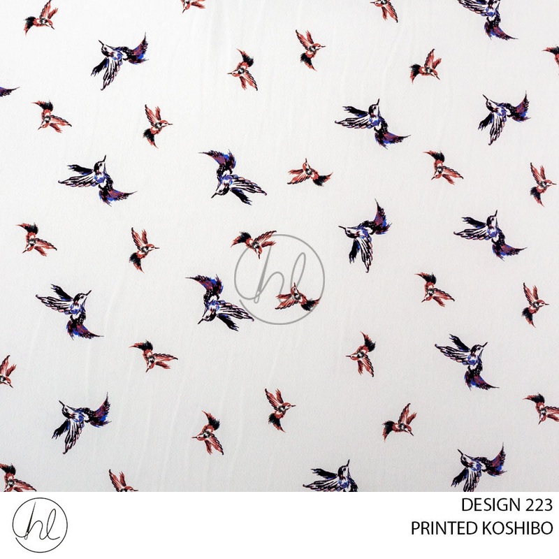 PRINTED KOSHIBO 51 IVORY DESIGN 223 150CM