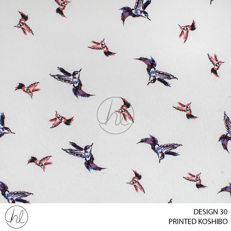 PRINTED KOSHIBO 51 PER M DESIGN 30 CREAM150CM WIDE