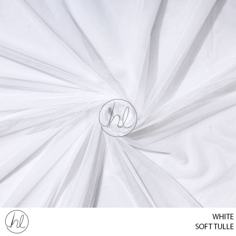 SOFT TULLE 18 WHITE 150CM PER M