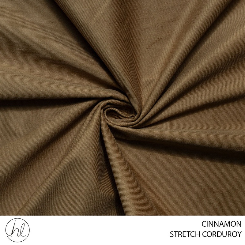 STRETCH CORDUROY 51 CINNAMON 150CM PER M