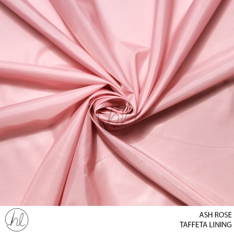 TAFFETA LINING 51 ASH ROSE 150CM PER M