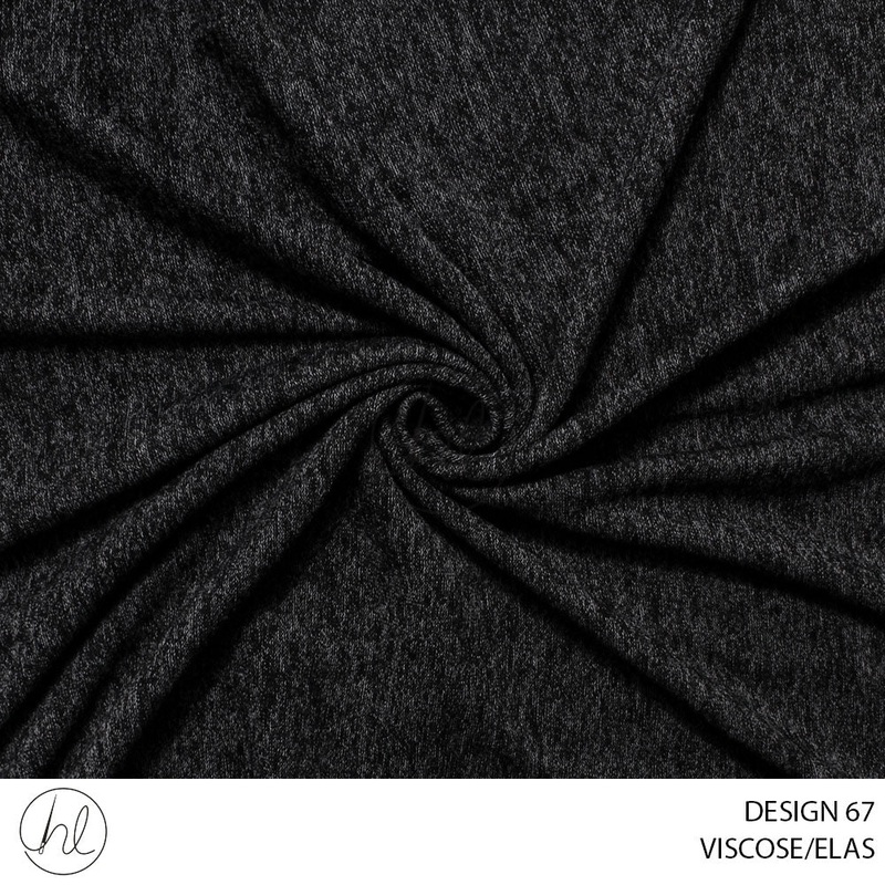 VISCOSE/ELAS 51 BLACK 150CM PER M
