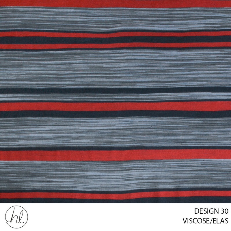 VISCOSE/ELAS 51 GREY 150CM PER M