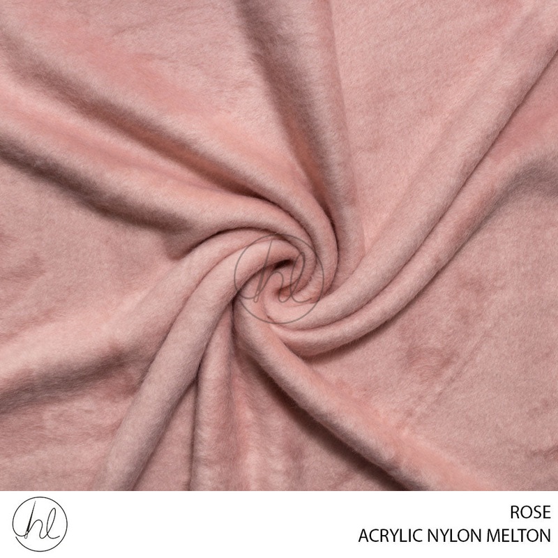ACRYLIC NYLON MELTON 51 ROSE 150CM PER M