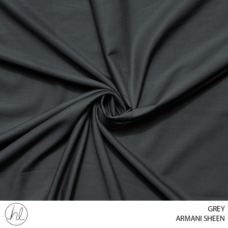 Armani Sheen 56 Grey 150cm Per M